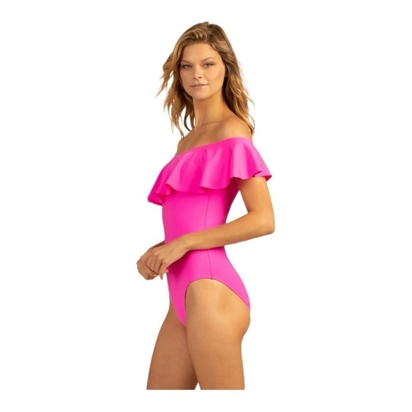 Trina Turk Monaco Bandeau One-Piece Swimsuit NWT - Picture 3 of 8